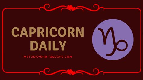 capricorn lucky horoscope for today.